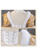 Identity V Little Girl Alice DeRoss Source of Evil White Lolita Dress Cosplay Costume